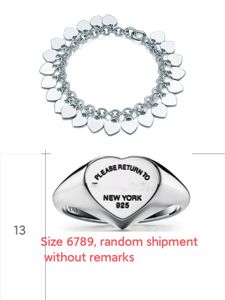 Chain Sliver Love Heart Armband för kvinnor Sterling 925 Sliver Plated Men Diamond Cluster Wedding Party Birthday Valentine's Day Promise Engagement Present Girls Box