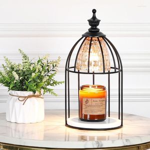 Candle Holders Glass Nordic Modern Scented Table Lamp Home Incense Holder Aesthetic Design Porta Velas Wedding Decoration