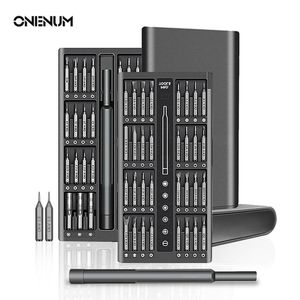 Screwdrivers ONENUM 63 In 1 Screwdriver Set Precision Phillips Torx Magnetic Screw Bits Portable Repair Hand Tool Kit For Laptop Mobile Phone