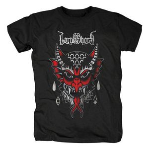 Męskie koszulki 13 projektów Lorna Shore Streetwear Cool Rock Brand Shirt Heavy Death Metal Punk Fitness 100cotton Demon Board Demon TEE J230502