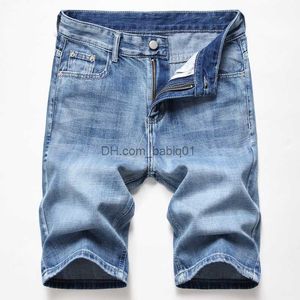 Mäns shorts 2021 Nya modemän rippade korta jeans märke kläder Bermuda homme bomull casual shorts män denim shorts man plus storlek 42 t230502