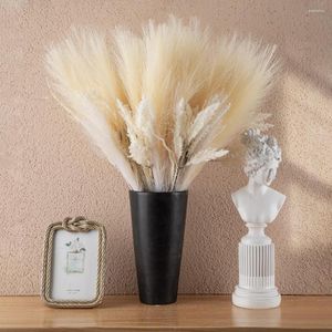Decorative Flowers Artificial Pampas Grass Large Tall Fluffy Bouquet Wedding Party Home Decoration Plant Simulation DIY Flower Reed Boho