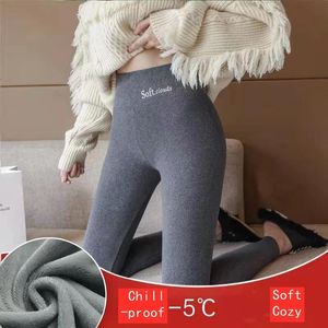 Leggings Winter Frauen dicker weich