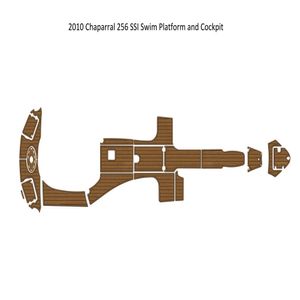 2010 Chaparral 256 SSI 수영 플랫폼 조종석 보트 EVA 폼 티크 데크 플로어 패드