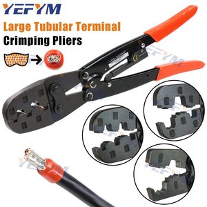 Tang Büyük Tüp VE TE Terminal Sıkıştırma Aracı Pense Maks (150mm²) Kelepçe Kısa Kıç Çizme Ferrule Connector Connector Kablo Kılıfları HS50WF