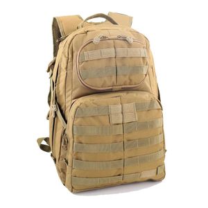 Backpacking Packs Sports Camping Vandring Trekking Fiskejaktpåsar utomhus Militär vattentät molle Tactical Ryggsäck 45L J0502