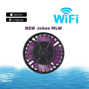 Pumpar Nya Jebao MLW -serien Smart Wave Pump med WiFi LCD -skärmkontrollvåg BALL FISK TANK AKVARIUM MARIN