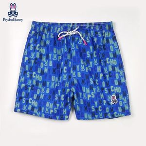 Marka Physcho Bunny Shorts Designer spodnie plażowe spodnie Skull Królik spodnie Flower Spodnie Hawaje Surfing Bad Bunny Shorts Psyco Bunny Shor 5475