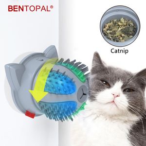 Środki odstraszające Bentopalsmart Electric Cat Brush Automatyczne indukcja masa Massager USB USB (2 tryby)