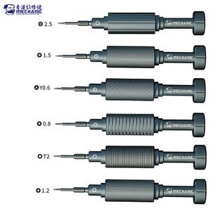 Cacciavite meccanico Schroevendraaier T2 Y0.6 Pentalbe Convex Cross Torx Y0.6 Strumento di apertura della riparazione dell'orologio di smontaggio per telefono Precision