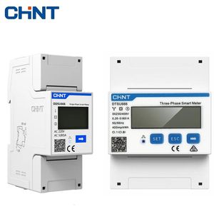 Energiezähler CHINT DDSU666 DTSU666 Multifunktions-Leistungsprogrammierbar V A W KWH VAR MODBUS RS485 Elektrischer Solar-PV-Wechselrichter 230428