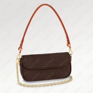 Kvinnor Luxurys designers väskor Purses 2023 Fashion 2-Piece Ivy Crossbody Bag Womens Handväskor axelrem