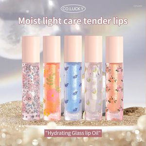リップグロス透明オイル露補給ガラスグレーズ保湿ソフトケアメイクの美容化粧品
