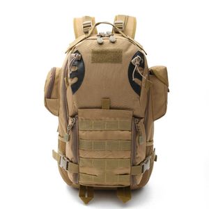 Backpacking Packs 45L Outdoor Military Backpack Tactical Rucksack Camping Hiking Travel Sports Bag Climbing Army Bags Molle Hunting Sack XA943WA J230502