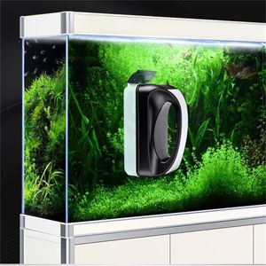 Werkzeuge Aquarium Starke magnetische Reinigungsbürste Aquarium Glas Algen Magnet Reinigungswerkzeug Schwimmender Reiniger Schrubber Bürste mit Schaber