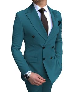 Erkek Suit 2023 Sıradan Takım Set Erkekler İki Parça Elbise Gelinlik İnce Koreli Resmi Erkekler