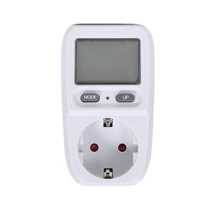 Счетчики напряжения 220 В электроэнергетическая мощность Wattmeter LCD Energy Socket Electric Tester Fr US UK AU BR Измерение измерения Анализатор 230428