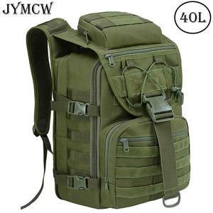 Backpacking Packs 40L Military Tactical Backpack Army Assault Bag Molle Bug Bag Backpack Outdoor Sports Backpack Hiking Camping Backpack J230502