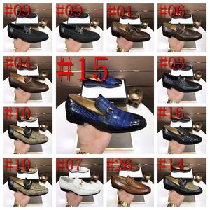 Coiffeur Crocodile Schuhe Männer formelle italienische Kleiderdesignerschuhe Männer klassische Modebüro Schuhe Männer 21SS -Plus -Größe Kleid 45