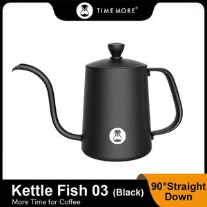 Narzędzia Timemore Fish03 600 ml naleś Kettle kawa garnek gęstwy kawiarnia Kettle