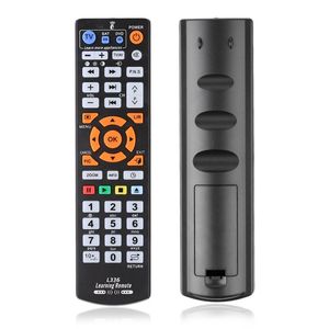 L336 Universal tudo em um controlador de controle remoto de aprendizado de inglês sem fio para TV CBL DVD SAT