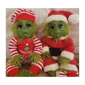 Christmas Decorations Doll Cute Stuffed Plush Toy Xmas Gifts For Kids Home Decoration In Stock 3 211223 Drop Delivery Garden Festive Dhnsh