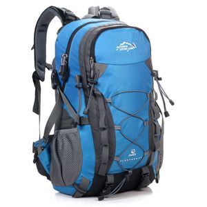 Ryggsäckspaket 40L Big Capacity Men's ryggsäck camping vandring vandring ryggsäckar reser ryggsäck vattentät taktisk väska kvinnor män klättring väska j230502