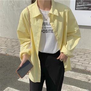 Frauenblusen plamtee Baumwolle Full Ärmel Arbeit tragen Hemden Tops Frauen Frühling Vintage 2023 Solid Chic alle Match High Street Loose Ol Mujer