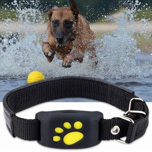 トラッカー新しいスマート防水ペットロケーター猫と犬用防水GPSロケーション襟配置GPSトラッカーペット用品を見つける