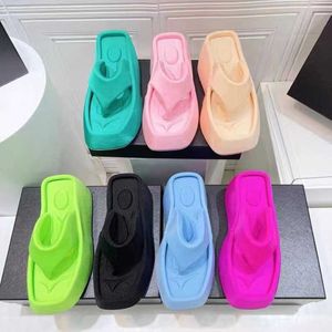 Slippers Summer Clip Toe Women Slipper Fashion Platform Wedge Slip On Ladies Elegant Slides Casual Outdoor Beach Flip Flop Big Size J230502