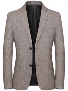 Men's Suits Spring Autumn Mens Blazer Business Casual Handsome Fashion High Quality Slim Brand Men's Blazers Tops 4XL