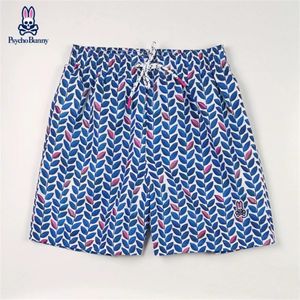 Bad Bunny Shorts Designer Mens Shorts Praia Calças Crânio Coelho Flor Calças Europeias e Americanas Shorts de Surf Secagem Rápida Home Shorts Asiático Tamanho 2