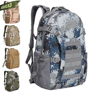 Backpacking Paketleri Yeni Askeri Sırt Çantası Çok Fonksiyonlu Erkekler Ordu Taktik Çekiş Açık Dağcılık Seyahat Yürüyüş Balıkçılık Çantası Ordu Kılavuzu J230502