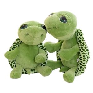 Hochwertige 20 cm Kuscheltiere Super Green Big Eyes Schildkröte Schildkröte Tier Kinder Baby Geburtstag Weihnachten Spielzeug Geschenk