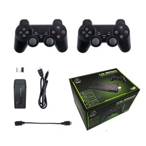 Portable Game Players Ewwke M8 Video Console 2 4G Double Wireless Controller Stick 4K 15000 s 64GB Retro s 230503