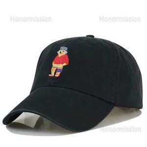 Tasarımcı Lüks Ralphs Polos Klasik Beyzbol Kapağı Rl Seyahat Küçük Ayı Baskılı Plaj Şapkası Çok yönlü erkekler ve kadın boş zaman nefes alabilir şapka