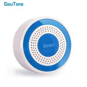 Metal Dedektörler Gautone 85db Kablosuz Siren Flaşı Işık Alarm Uyarı Sensörü 43Hz WIFI GSM Güvenlik Sistemi 230428