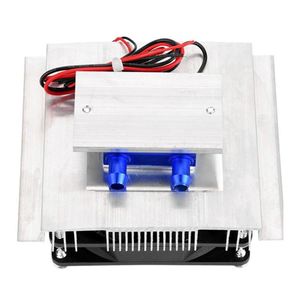 Bombas lber diy sistema de refrigeração termoelétrico semicondutor sistema refrigeração kit dissipador calor peltier refrigerador para 15l água