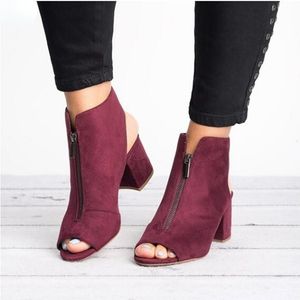 Sandaler Fashion Women s Plus Size Fish Mouth Chunky Heel Elegant Medium Shoes Bekväm Peep Toe 230503