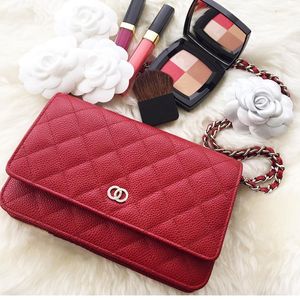 Torebka bagażnika klapa Torba na ramię luksusowa torebka na ramię Kobiety mężczyzna projektant cc woc pochette Cross body fashion marmont Skóra cielęca Kawior ze skóry jagnięcej Kopertówki z prawdziwej skóry