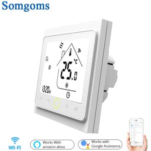 Smart Touch Thermostat Temperature Controller for Water Electric Floor Heating Water Gas Boiler Tuya APP Remote Control