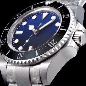 2023 MENS Titta på automatisk SEA_DWELLER DEEP Luxury Watch Ceramic Bezel Black Blue Designer Armtur för man 43mm Fall