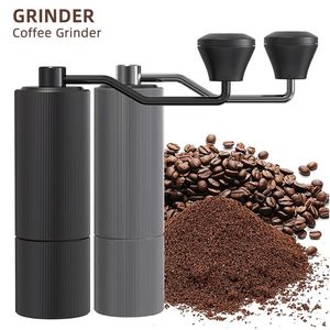 Grinders Manual Coffee Grinder Portable Coffee Beans Mill Machine Stainless Steel Grinding Core Aluminum Cafe Hand Coffee Maker