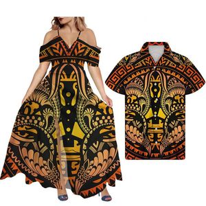 Casual Dresses Hycool Tribal Totem Design Sexy Dep V Neck Off Shoulder Strap African Dress Summer Women Beach Maxi Bodycon Party