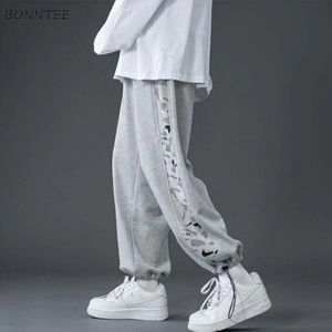 Calça de moletom m8xl Sortpants homens folggy AllMatch High Street Fashion Harajuku Design Cool Chic Vitality Bonzome Ulzzang Students de Ulzzang