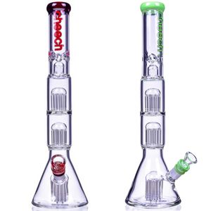 Vintage Cheech 19inch Glass Bong Water Hookah Pipes Original Glass Factory pode colocar o logotipo do cliente da DHL UPS CNE