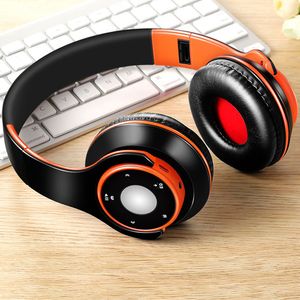 MP3 Player SD Karta z mikrofonem Bluetooth do muzycznego telefonu komórkowego słuchawki słuchawki bezprzewodowy zestaw słuchawkowy Bluetooth 44JBI