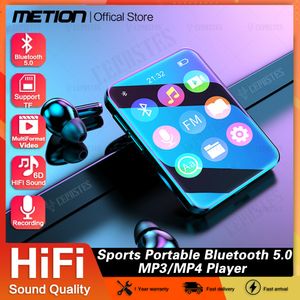 MP3 MP4 Players 2023 Bluetooth 5 0 Full Screen Walkman Portable Sport Music Mp4 Video FM E book Recorder Mp3 230503
