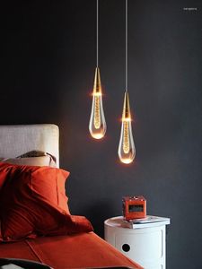 Подвесные лампы овальный шарик промышленные стеклянные геометрические легкие бриллианты люстры Потолочные кухонные подвеска блеск
