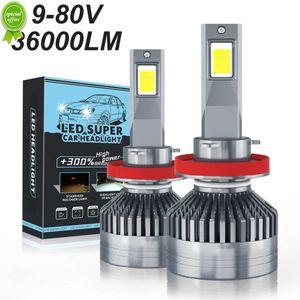 2pcs H7 H4 Led Canbus 30000LM Autoscheinwerfer H1 H8 H11 9005 HB3 9006 HB4 H3 LED Birne Turbo Lampe für Auto 6000K 12V 24V Für LKW